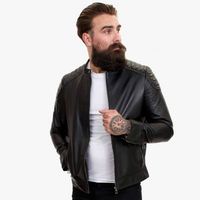 Leather Bomber Jackets - 87026 selection