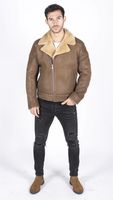 Shearling Aviator Jackets - 70196 type